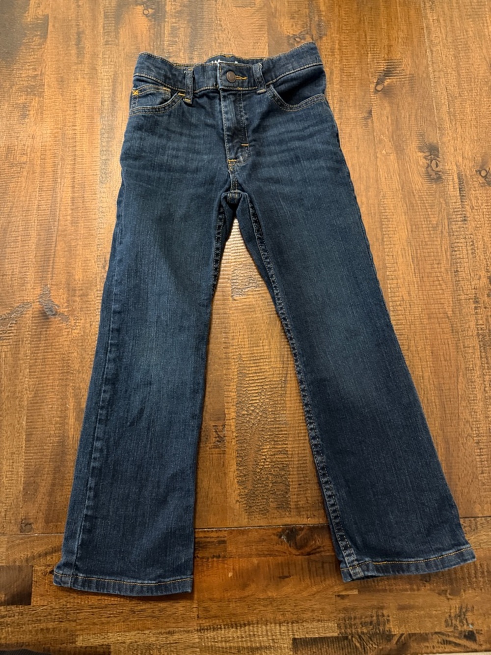 Wrangler Classic Boot Dark Blue Kids Jeans